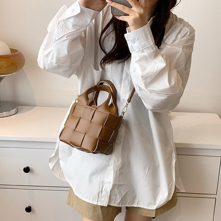 Konf | Mini Sac à Main Tissé Cora