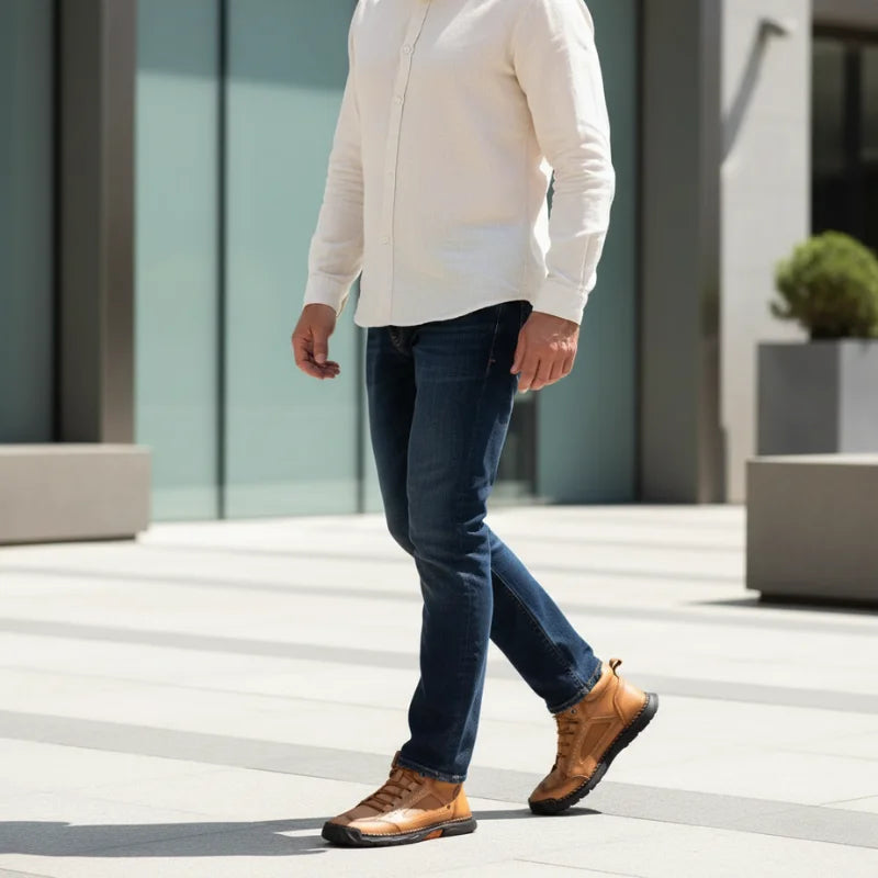 Chaussures en cuir élégantes pour homme • Salkin™