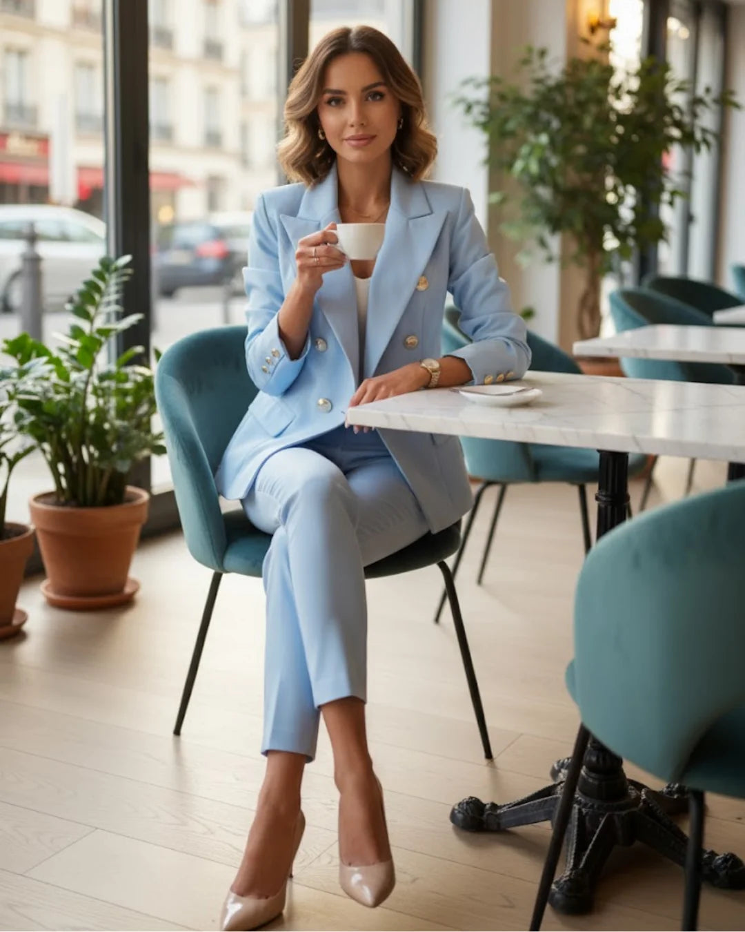 Cahrlot™ – Élégance intemporelle en ensemble deux pièces moderne