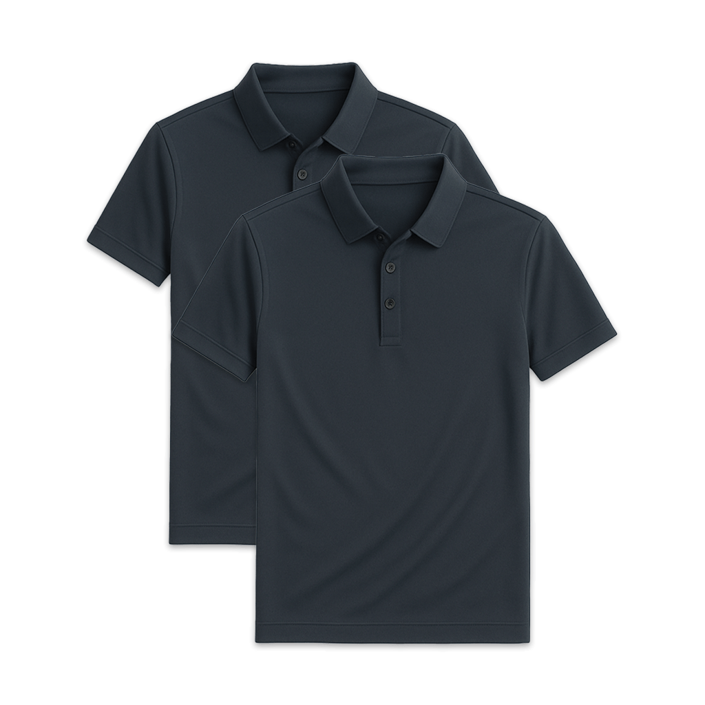 Ensemble 2 Polo en soie glacée | KONF