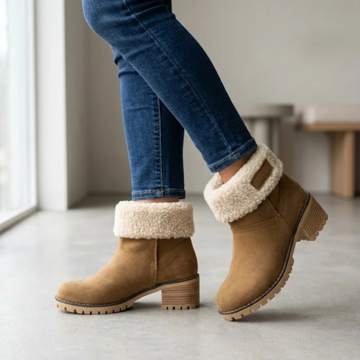 Nuvvo™ – Bottes d’Hiver Ultra-Chaudes et Antidérapantes