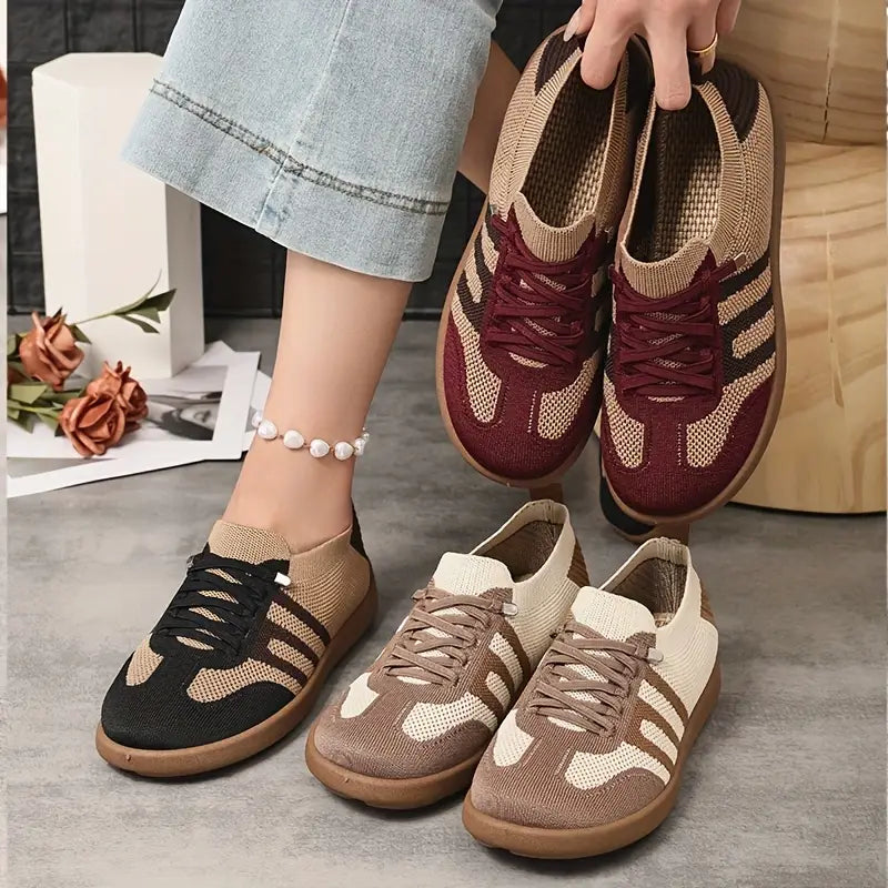 ErgoNova™ – Baskets orthopédiques femme en maille respirante