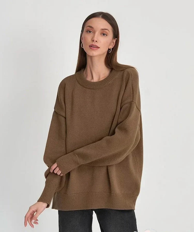 Konf | Pull à Col Rond Pour Femmes Natalya