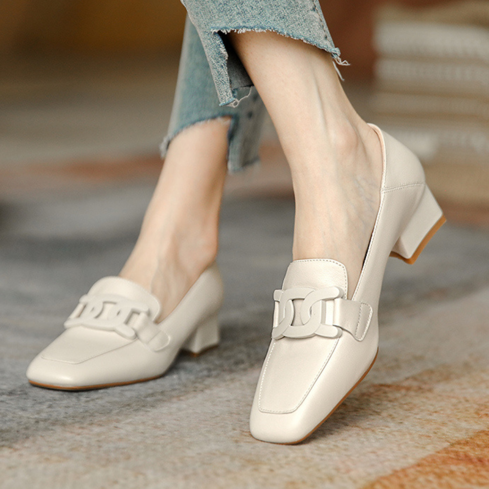 Mocassin Femme Orthopédique de Cuir Premium Konf