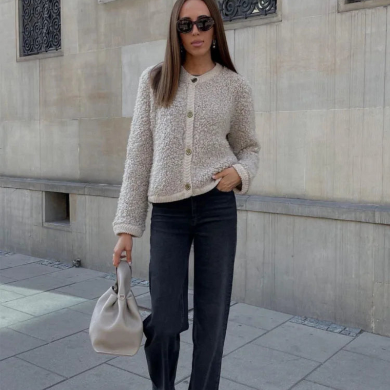 Konf | Cardigan Teddy Pour Femmes Rosalie