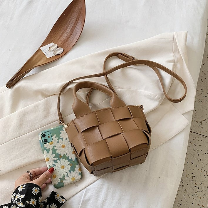 Konf | Mini Sac à Main Tissé Cora