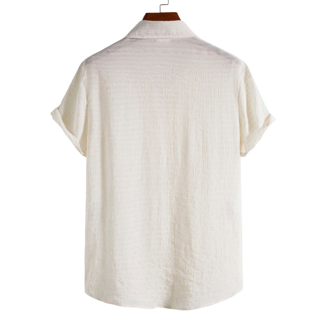 Chemise manches courtes Playa Off White | KONF