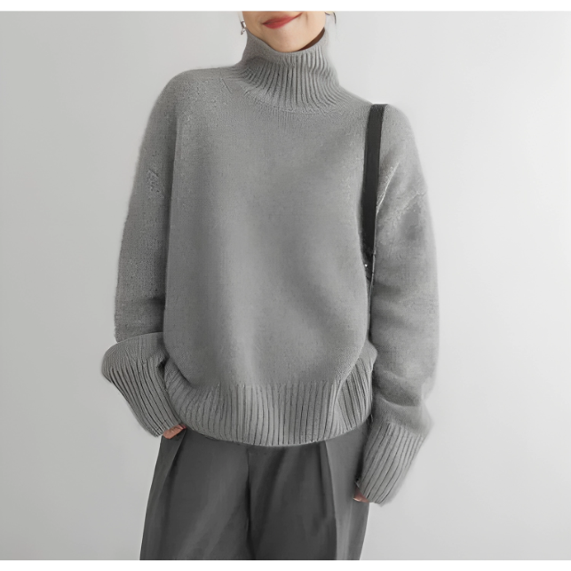 Konf | Pull à Col Roulé En Cachemire Pour Femmes Melani