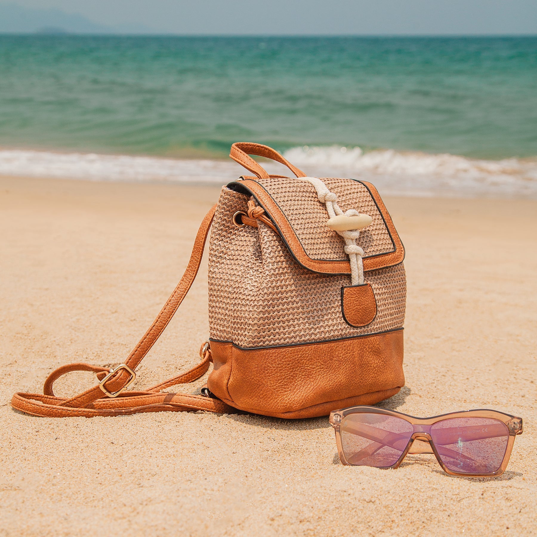 Konf | Sac à Dos en Paille Leili