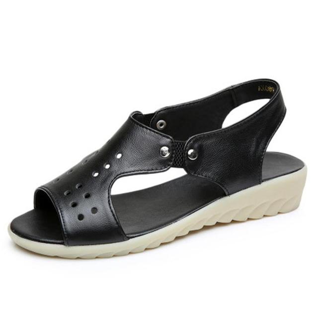 Sandale Femme De Cuir Lua Konf