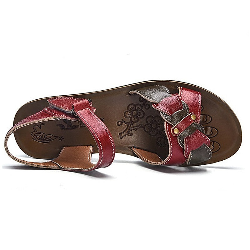 Sandale Femme Em Cuir Tanya