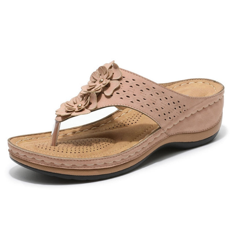 Sandale Femme Orthopédique Flowers Konf