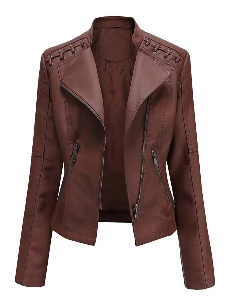 Konf | Veste en cuir Debby pour femme