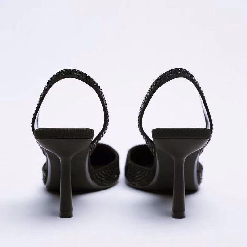 Scarpin Femme Strass Valenti Konf