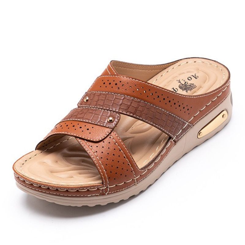 Sandale Femme Em Cuir Aila Konf