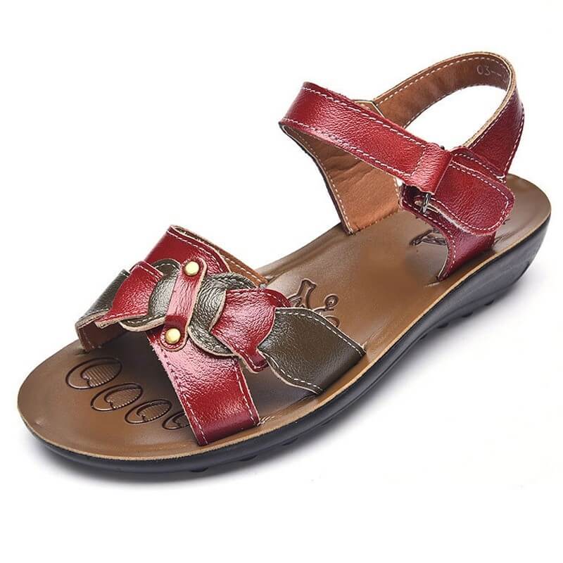 Sandale Femme Em Cuir Tanya