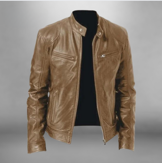 Veste en Cuir pour Homme Trenton • Konf