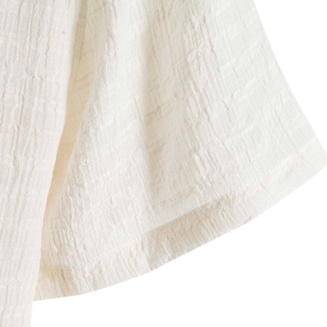 Chemise manches courtes Playa Off White | KONF