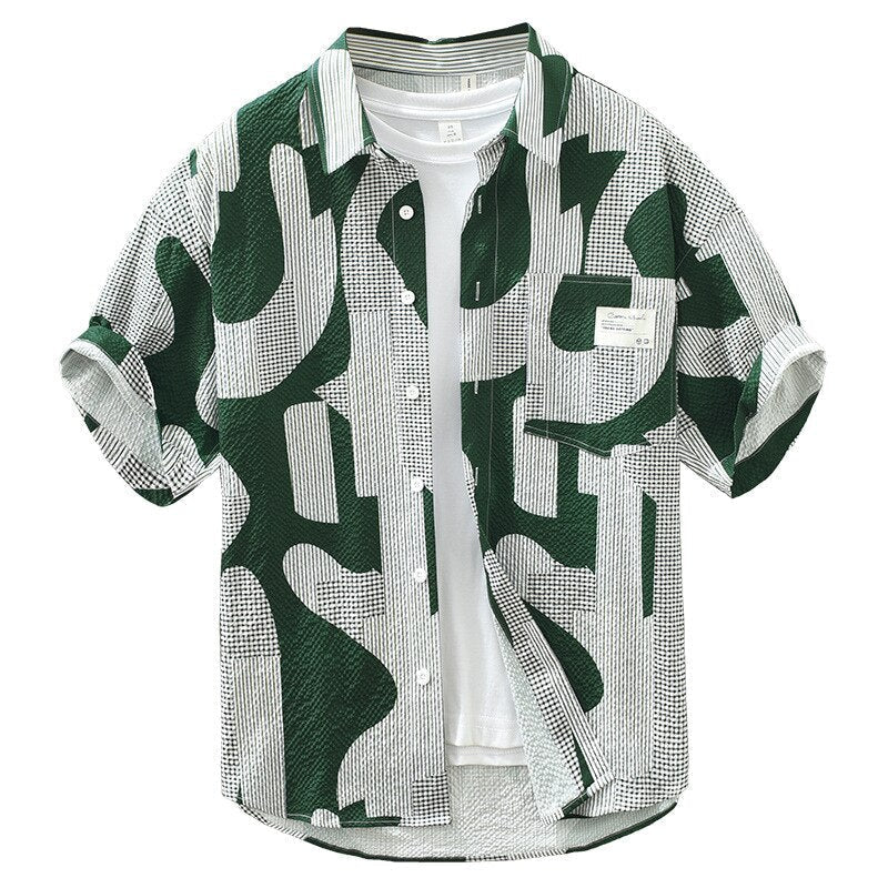 Chemise manches courtes Laguna | KONF