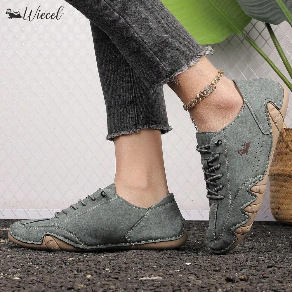 Chaussures barefoot en cuir au confort ultime • Wiecel™
