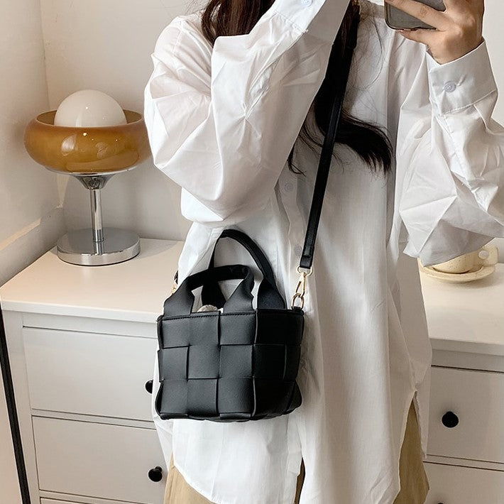 Konf | Mini Sac à Main Tissé Cora