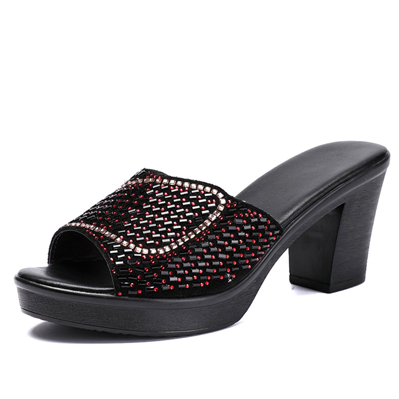 Sandale Femme De Cuir Vivans Konf