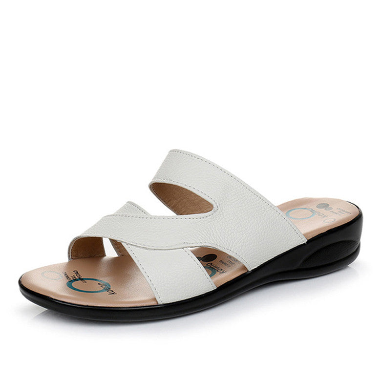 Sandale Femme De Cuir Eleba Konf