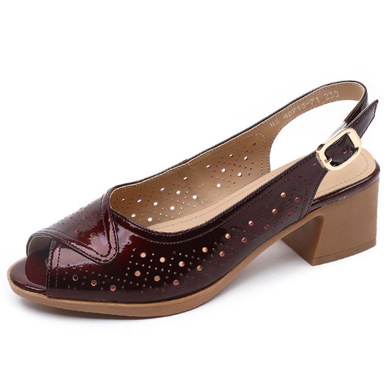 Sandale Femme De Cuir Trina Konf
