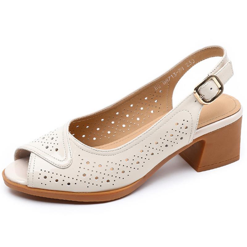 Sandale Femme De Cuir Trina Konf