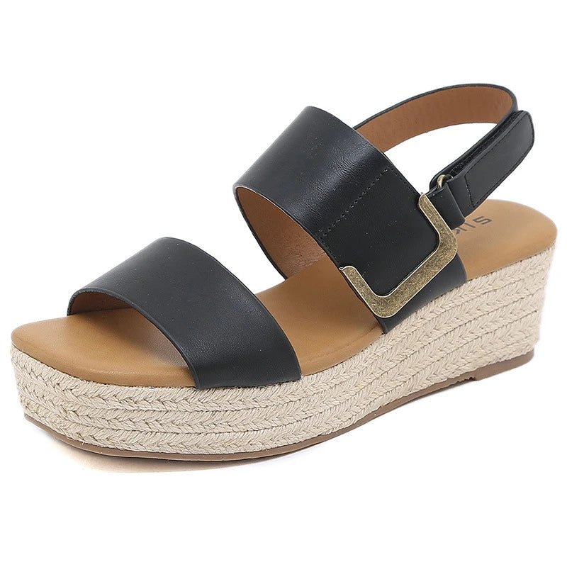 Sandale Femme De Cuir Luquis Konf
