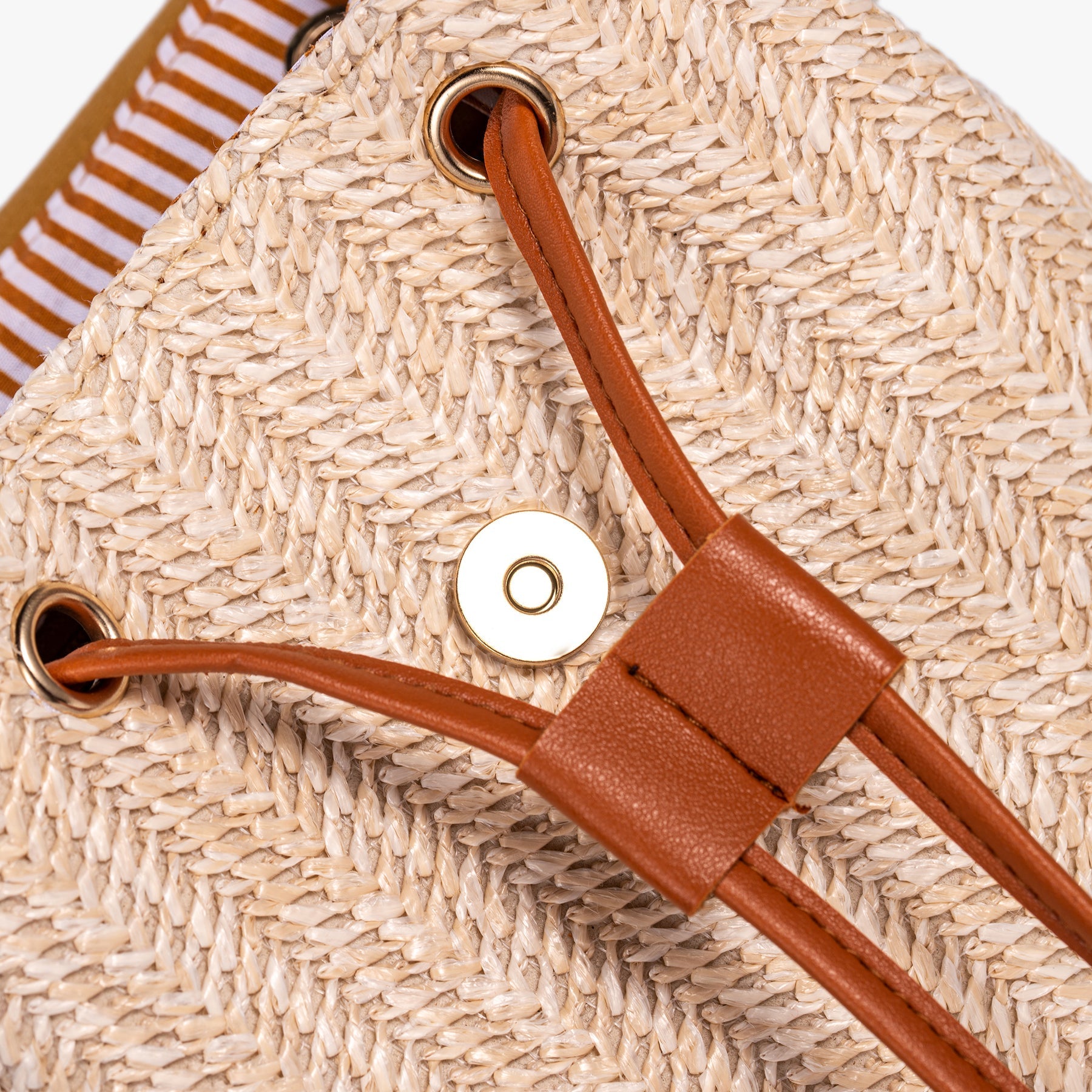 Konf | Sac à Dos en Paille Leili