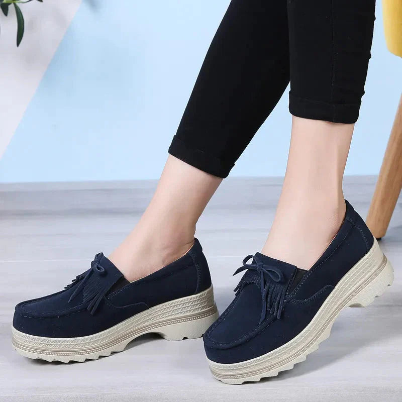 Mocassin Femme Incis Konf