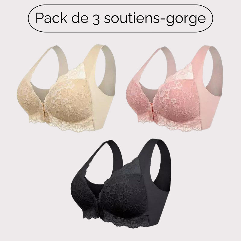 Konf | Soutien gorge sans armature à fermeture frontale