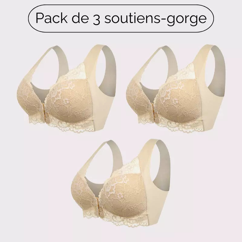 Konf | Soutien gorge sans armature à fermeture frontale
