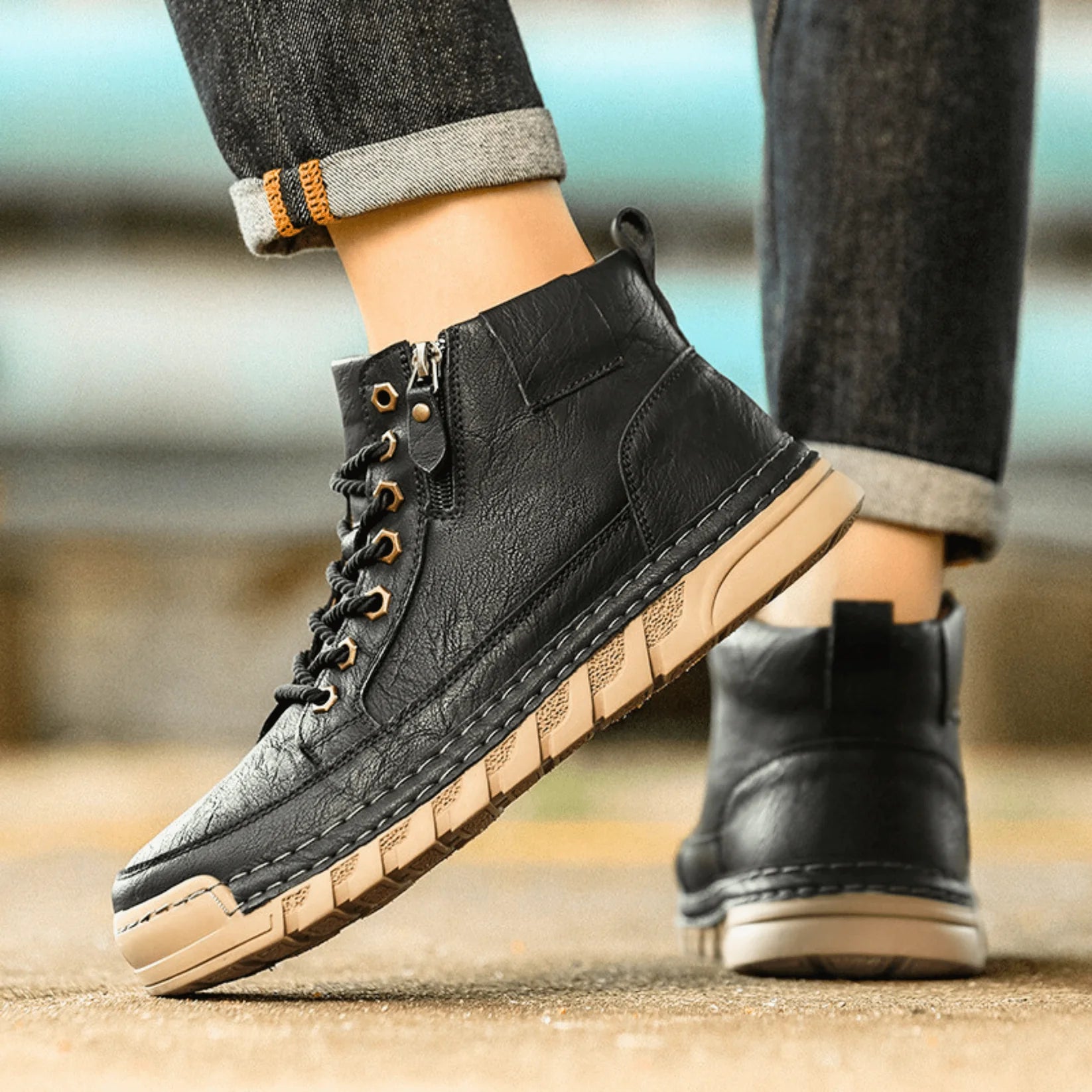 Apollo™ – Bottes urbaines en cuir premium
