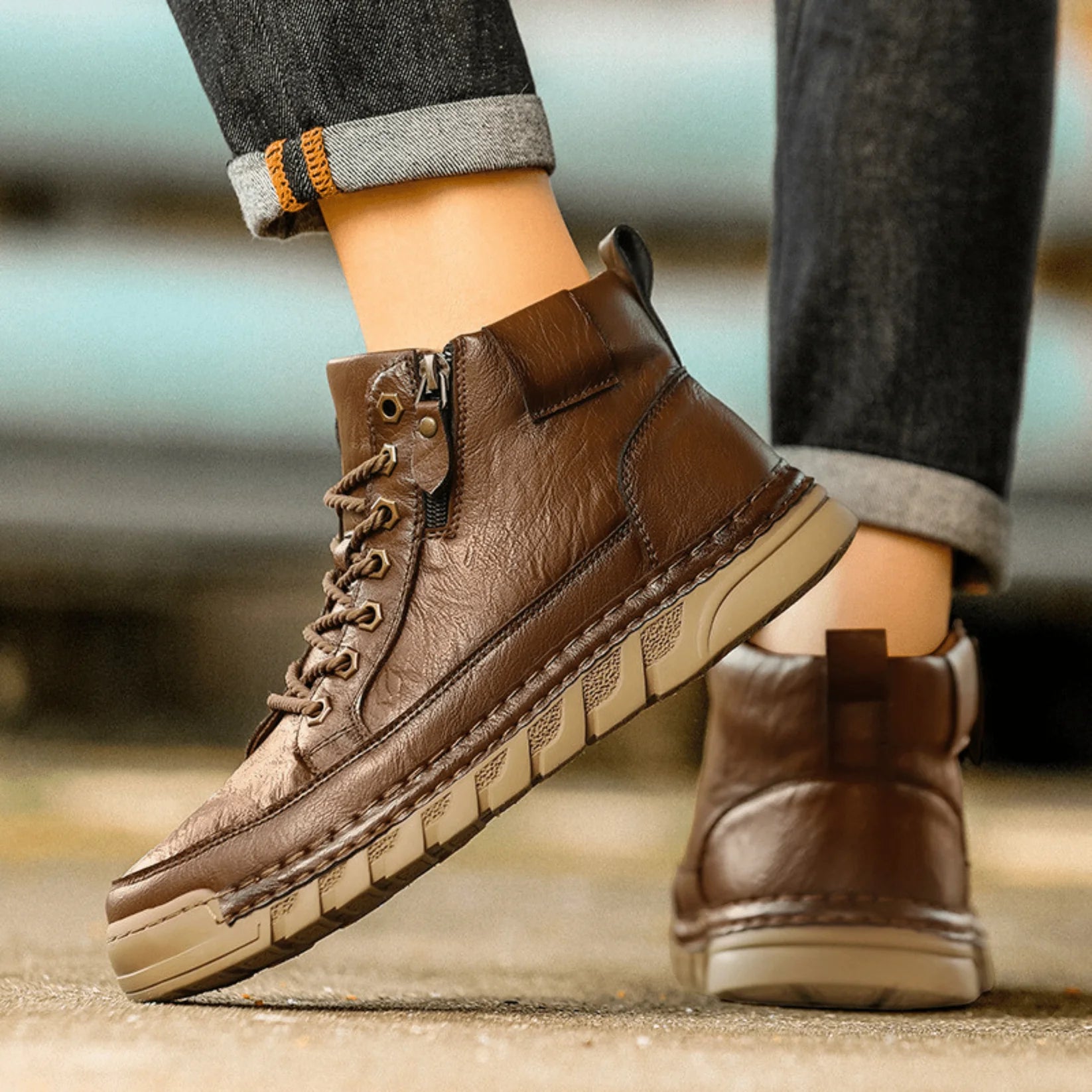 Apollo™ – Bottes urbaines en cuir premium