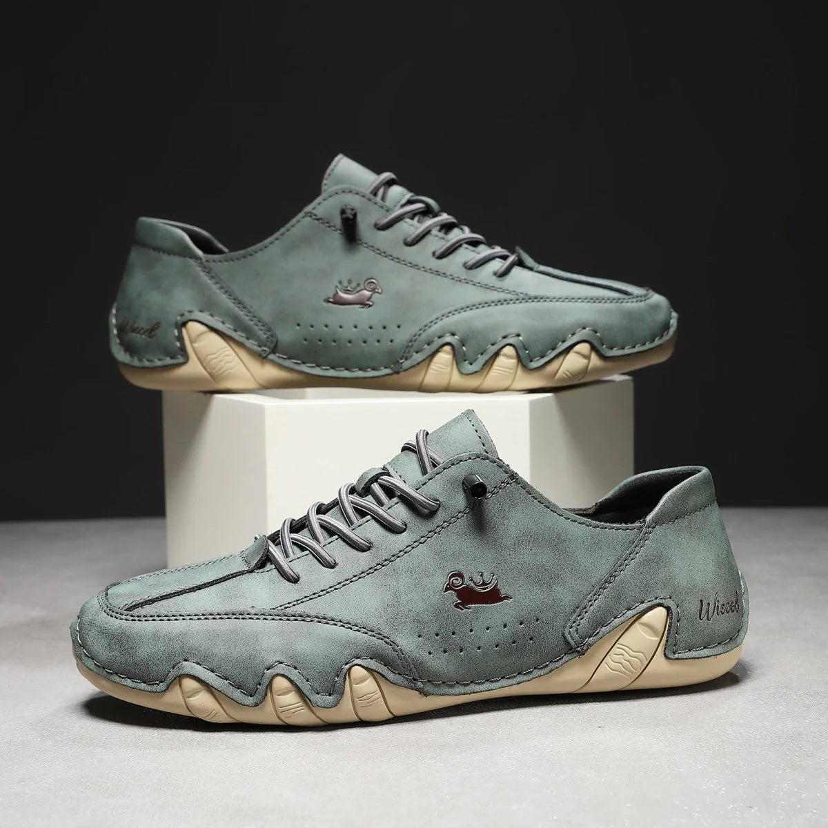 Chaussures barefoot en cuir au confort ultime • Wiecel™