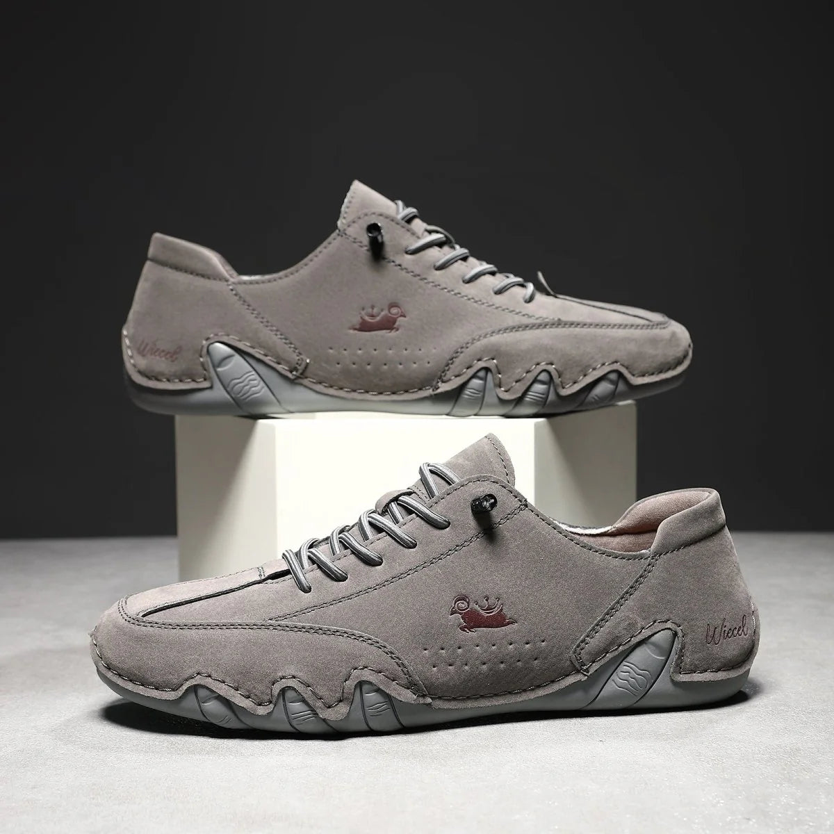 Chaussures barefoot en cuir au confort ultime • Wiecel™