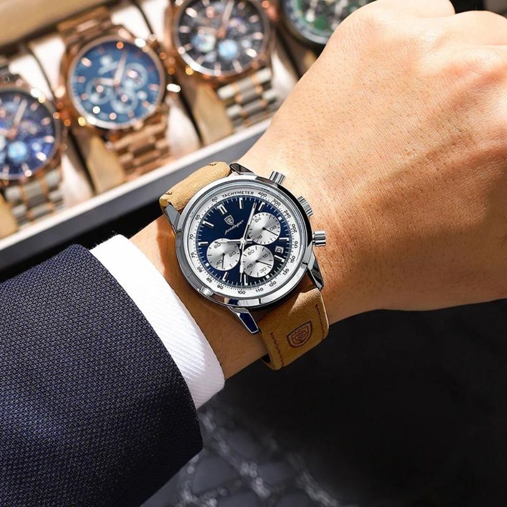 Montre Homme Bracelet en Cuir | KONF
