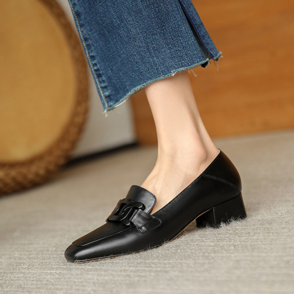 Mocassin Femme Orthopédique de Cuir Premium Konf