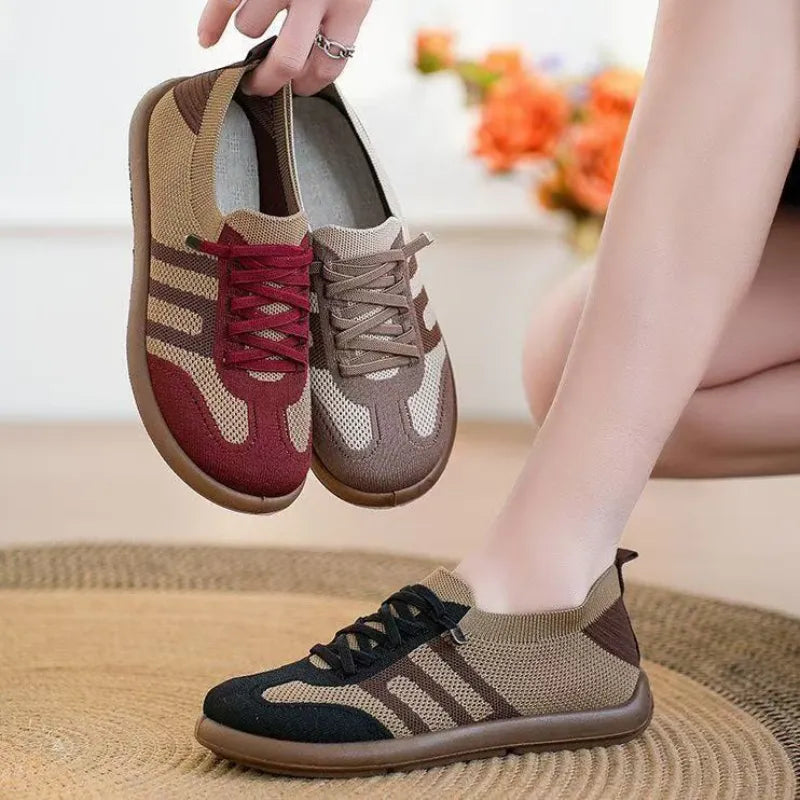 ErgoNova™ – Baskets orthopédiques femme en maille respirante