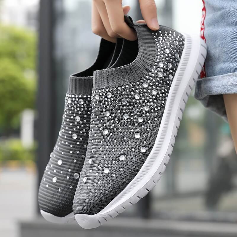 Baskets Femme Strass Palomin Konf