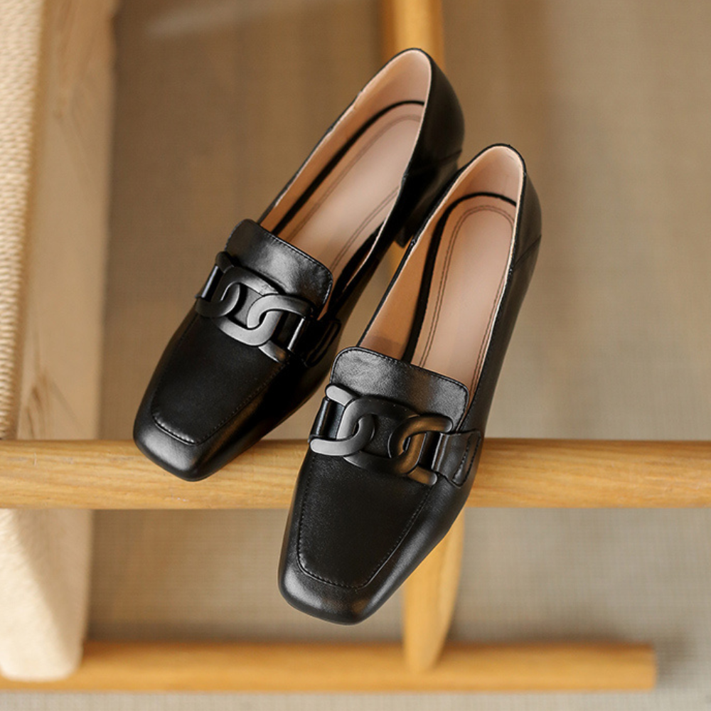 Mocassin Femme Orthopédique de Cuir Premium Konf
