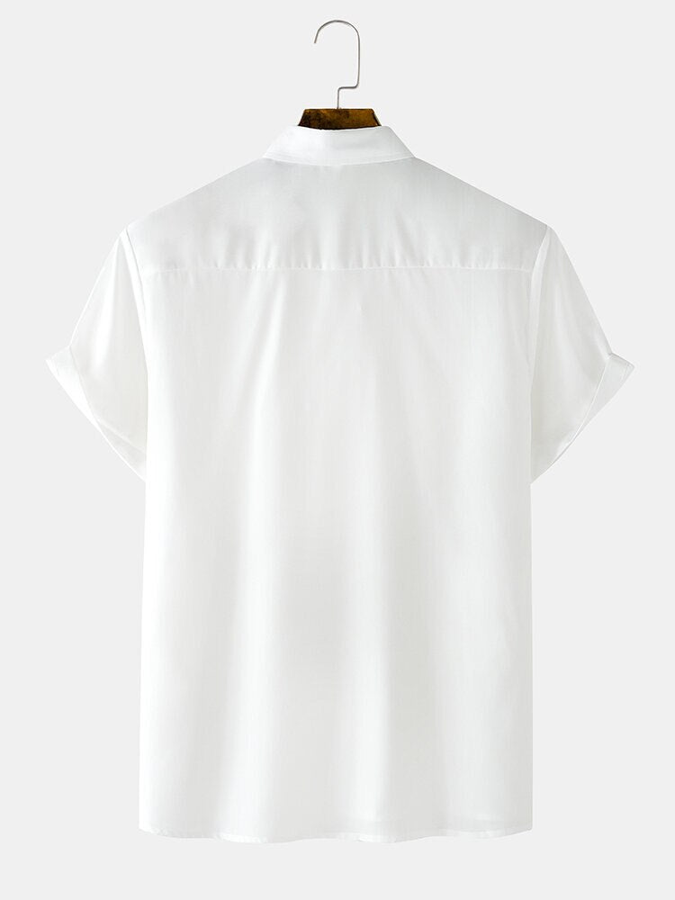 Chemise manches courtes Flower | KONF