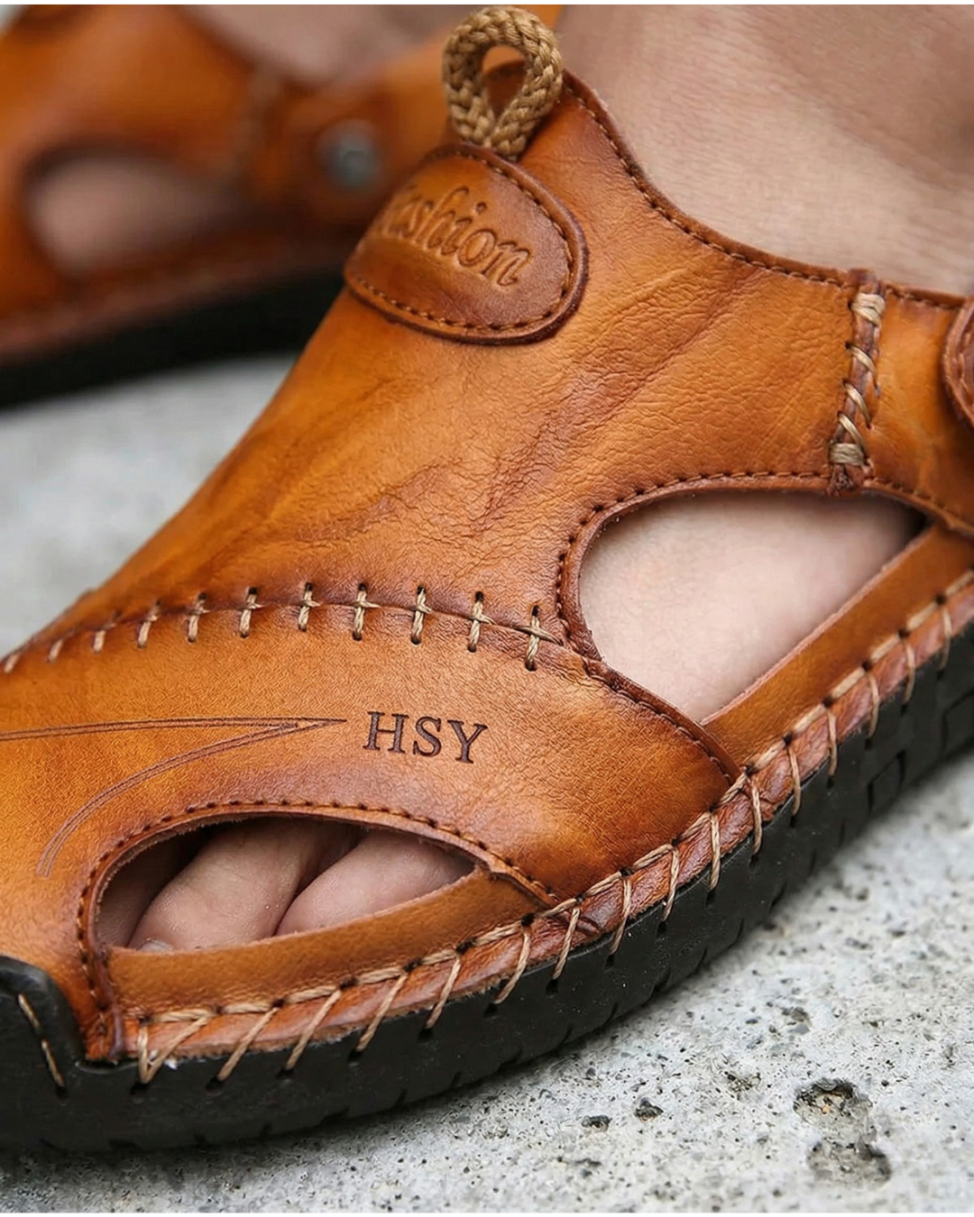 2. Cuir véritable qui reste respirant