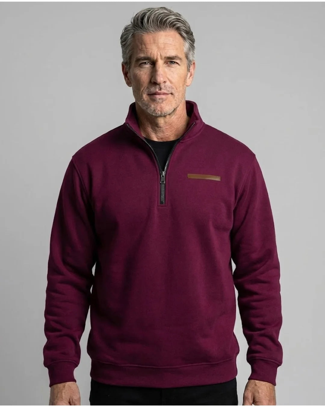 Garrian II Polaire zippé pour homme - Gris foncé
