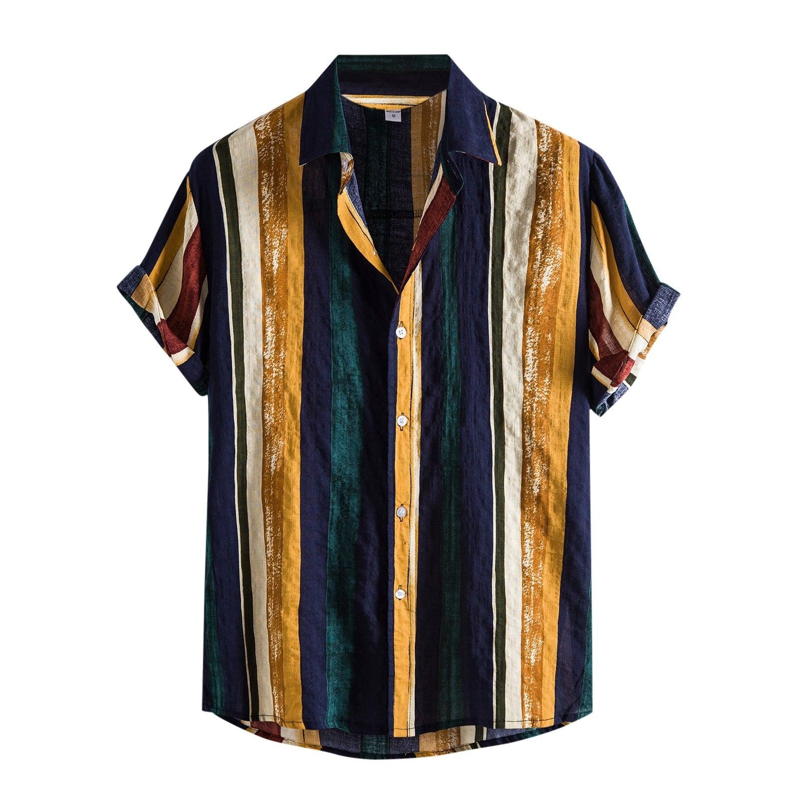 Chemise manches courtes Vintage | KONF