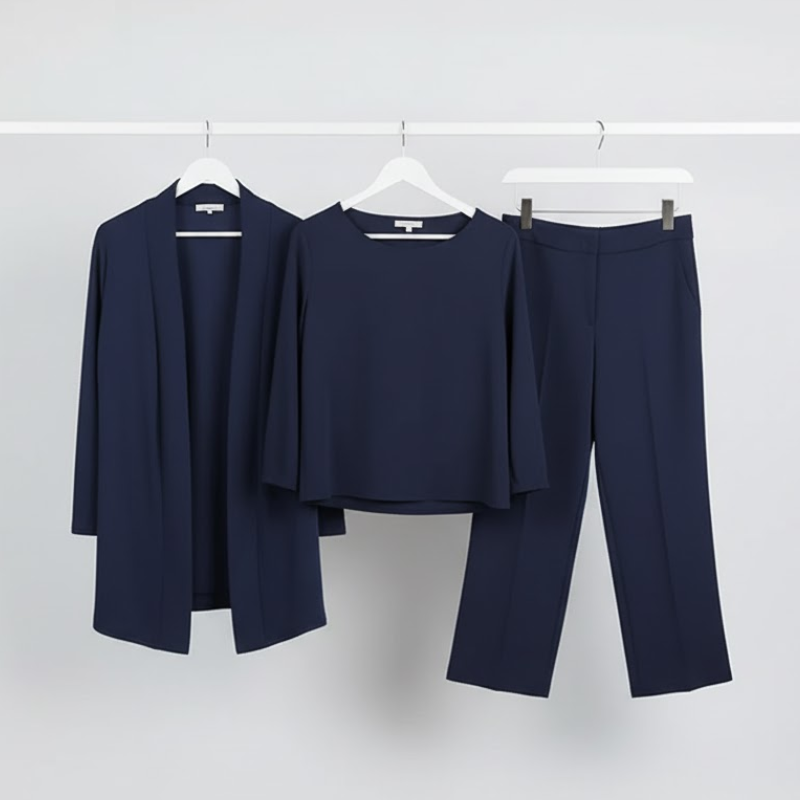 Lunara™ – Ensemble 3 pièces élégant à la coupe fluide