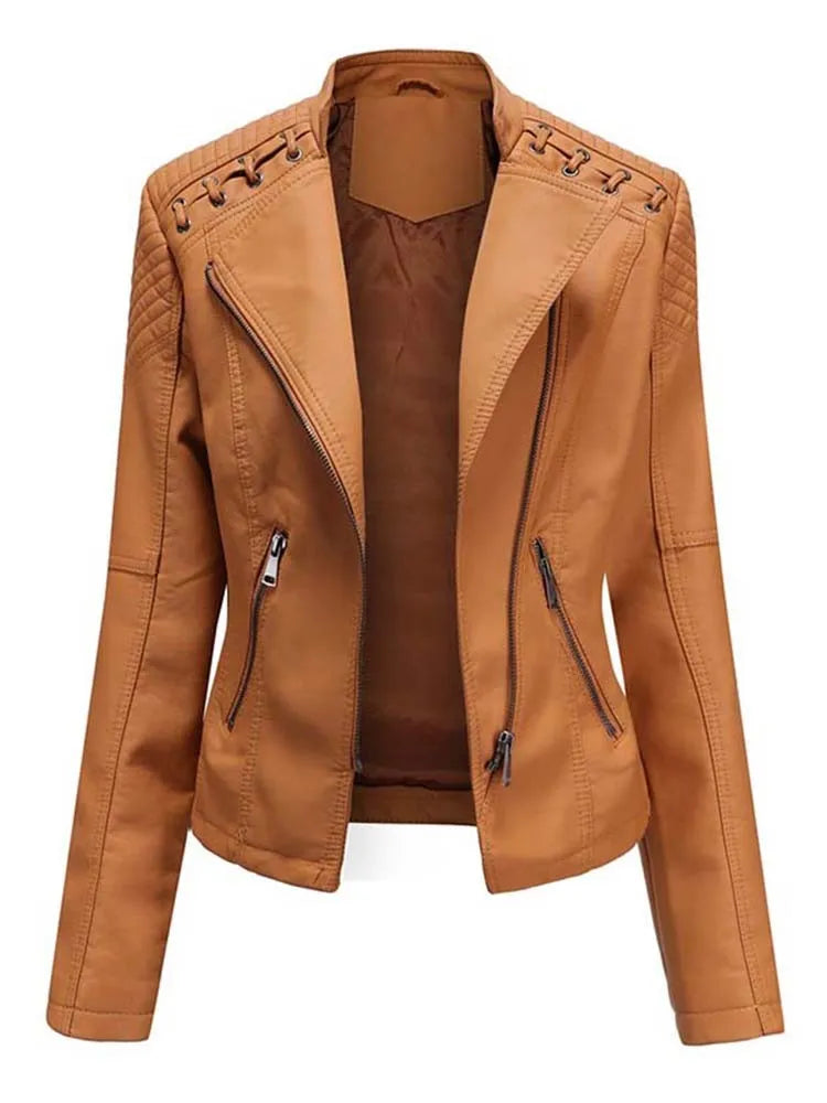 Konf | Veste en cuir Debby pour femme