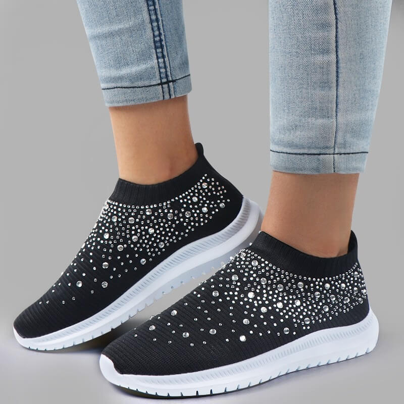 Baskets Femme Strass Palomin Konf